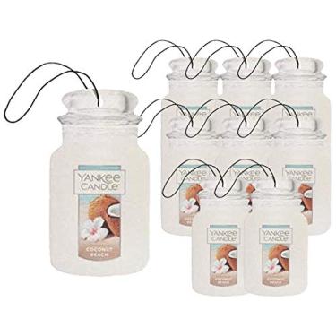 Imagem de Yankee Candle Coconut Beach Car Jar Air Fresheners (10 Pack)
