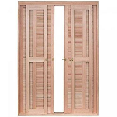 Imagem de Porta Janela com 2 Caixilhos de Correr para Vidros Inteiros Rondosul Natural