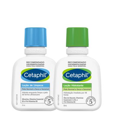 Imagem de Kit Cetaphil Pele Limpa e Hidratada Duo (2 Produtos)