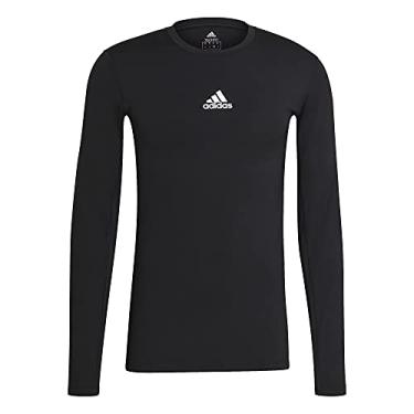 Imagem de adidas Techfit Long Sleeve Compression Top - Mens Soccer M