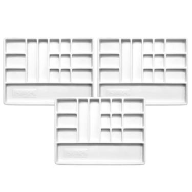 Imagem de Kit Com 3 Bandejas Para Organizar Gavetas