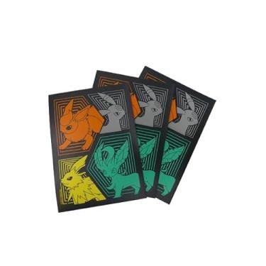 Imagem de Pokemon - Capas para Cartas - Umbreon Flareon Jolteon - Caixa de Treinamento Elite - 65 Unidades