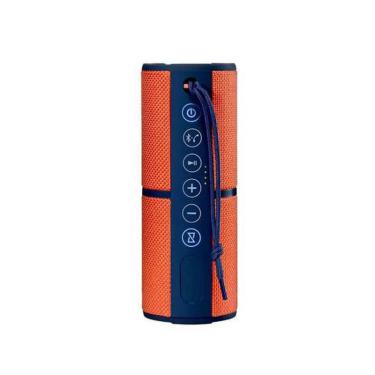 Imagem de Caixa De Som Multilaser Sp246 Mini Waterproof Bluetooth 15W Orange Azul