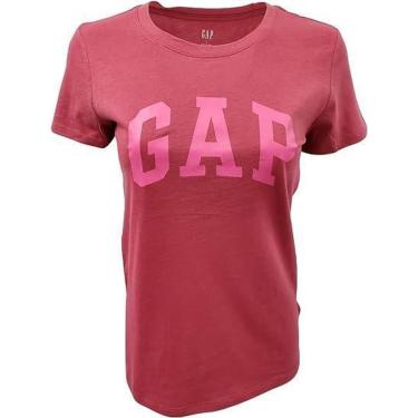 Imagem de Camiseta Gap Rosa Feminina-Feminino