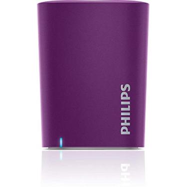Imagem de Caixa de Som Portátil Philips BT100V Bluetooth Speaker Lilás