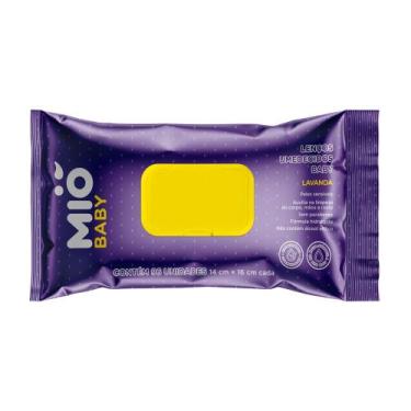 Imagem de Lenço Umedecido Mió Baby Lavanda com 96 Unidades