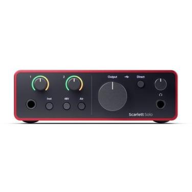 Imagem de Interface Focusrite Scarlett Solo 4 Geracao