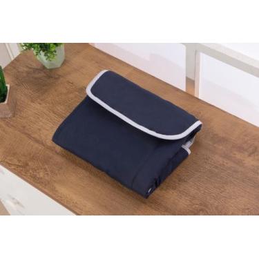 Imagem de Trocador Portatil Bebe Acolchoado Com Porta Fraldas Bolsa - DJB Enxova