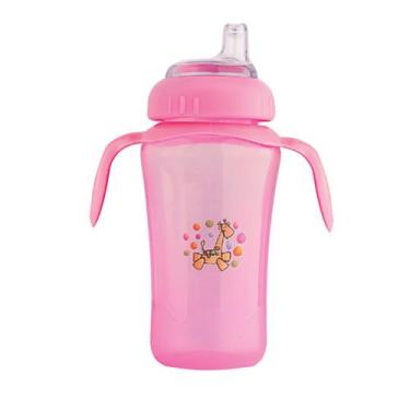 Imagem de Copo Infantil Bebê transição 240 ou 330ml Cefisa, 330ml, Rosa