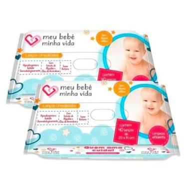 Imagem de Kit Lenços Umedecidos Meu Bebê Minha Vida 90 Unidades - Nutriex