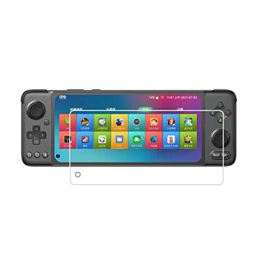 Imagem de Zshion Protetor de tela compatível com GPD XP, película protetora de vidro temperado de dureza 9H com resistência a arranhões anti-impressão digital transparente