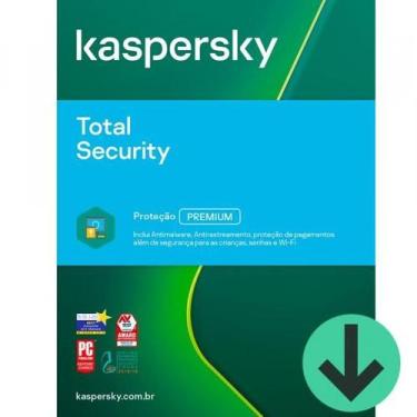 Imagem de Kaspersky Total Security 5 dispositivos licença 1 ano download