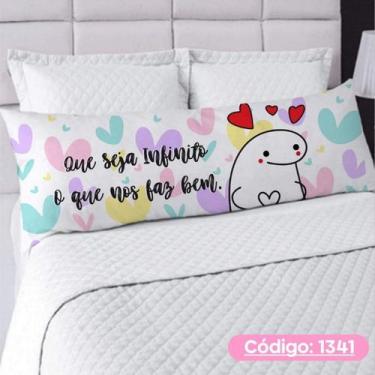 Imagem de Capa De Travesseiro Corpo Fronha Xuxão Com Ziper Personalizado 1.25x0.