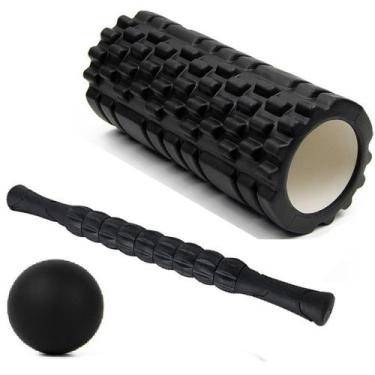 Imagem de Bastão E Rolo E Bola Liberação Miofascial Massagem Roll Foam - OCCY