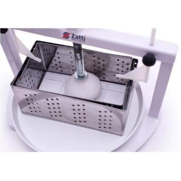 Imagem de Prensa de Queijo Pintada Formas Retangulares - ZATTI