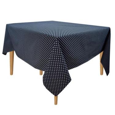 Imagem de Toalha De Mesa Quadrada Poá 1,50m X 1,50m - Recanto da Costura