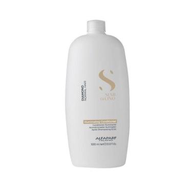 Imagem de Condicionador Alfaparf Semi Di Lino Diamond Illuminating 1000 ml - Alf