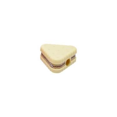 Imagem de Apontador Formato Biscoito Tons Pasteis Com Deposito Cis, AMARELO TRIA