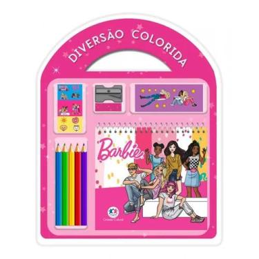 Imagem de Kit Barbie 365 Desenhos Para Colorir + Diversão Colorida Ciranda Cultu