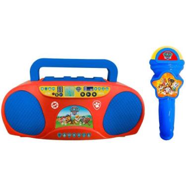 Imagem de Patrulha Canina Boombox Karaokê Portátil - Candide