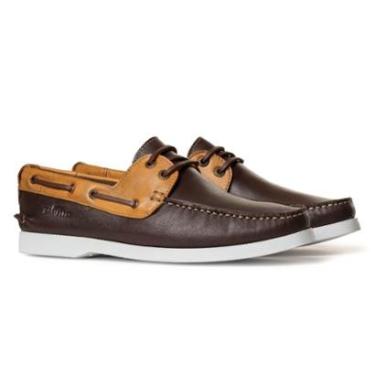 Imagem de Deckshoes Masculino Mol Latego CafE/papaya Samello-Masculino