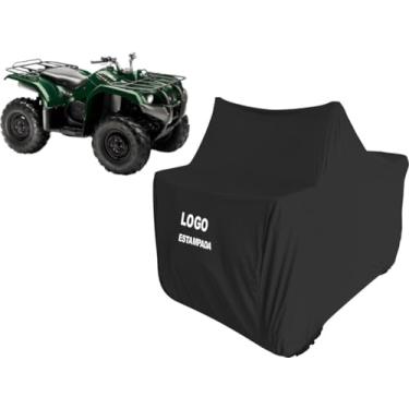 Imagem de Capa Para Quadriciclo Yamaha Grizzly 350 4Wd Atv 4x4 (Preto)
