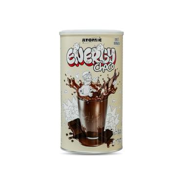 Imagem de Energy Choco 220g Atomic Labs - Pré treino termogênico Linha Super Coffee Sabor: Chocolate