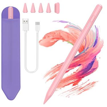 Imagem de COO Caneta Stylus para iPad 2018-2023 com rejeição de palma, carregamento rápido de 30 minutos, iPad Pencil para iPad Pro 11/32.8 cm, iPad Air 3/4/5, iPad mini 5/6th, iPad 6/7/8/9/10