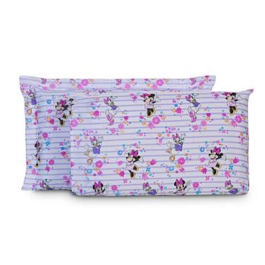 Imagem de Jogo De Cama Solteiro 3 Peças Disney 100% Algodão Macio - Andreza Enxo