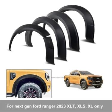 Imagem de Protetor de arco de roda Fender Flares compatível com Ranger NEXT-GEN T9 2022 2023+ WILDTRAK SPORT XLT XLS XL 4X4 Acessórios para carro para-lama(XL XLT XLS)