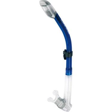 Imagem de Snorkel de Mergulho Cressi Supernova Dry, Azul escuro, Azul escuro