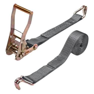 Imagem de Kit Catraca Cinta 5 Toneladas Ideal  Amarração Cargas Pesadas Seguranç