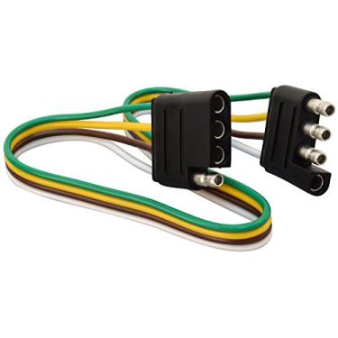 Imagem de Valterra A10-4405 Conector de extremidade plana de carro e reboque de 4 vias