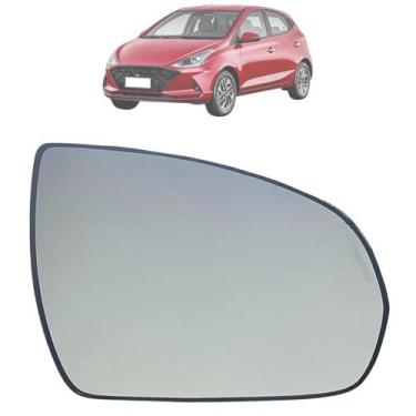 Imagem de Lente Retrovisor Base Original HB20 2019 Até 2022 - METAGAL, Direito P