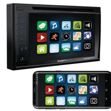 Imagem de Central Multimídia Positron Sp8730 Dtv 6.2 Pol Bluetooth Usb