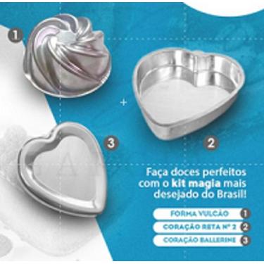 Imagem de Jogo de Assadeiras Decorada, Forma de Bolo Ballerine, Bolo Picina, Bol