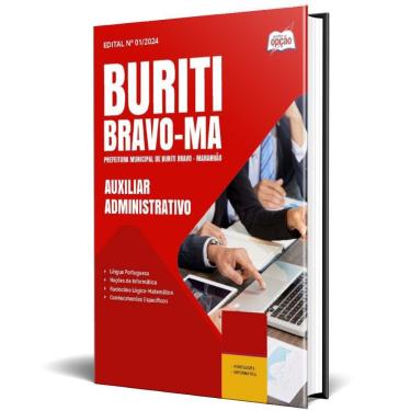 Imagem de Apostila Prefeitura Buriti Bravo Ma 2024 Auxiliar