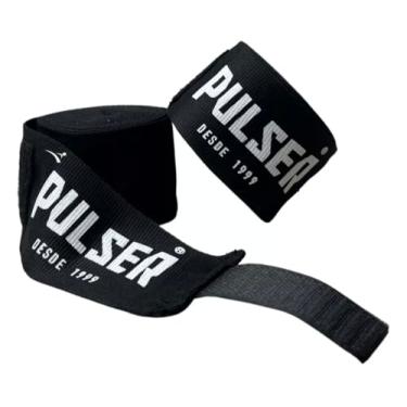 Imagem de Bandagem Pulser Atadura Muay Thai Boxe Kickboxing (Preto, 5M)