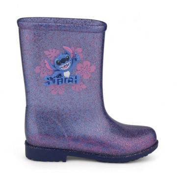 Imagem de Bota Galocha Infantil Stitch Colorful Grendene Kids 23325