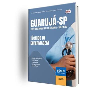 Imagem de Apostila Prefeitura de Guarujá - SP  - Técnico de Enfermagem - Apostil