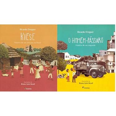 Imagem de KIT 2 LIVROS RICARDO DREGUER Kiese História de Um Africano no Brasil +