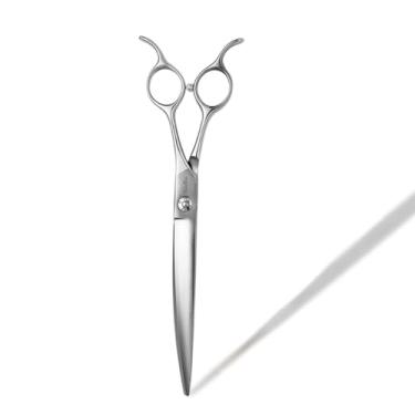 Imagem de SnipStar 7,5 polegadas Professional Pet Curved Tesouras VG10 Aço de corte de alta gama para cuidados de cães