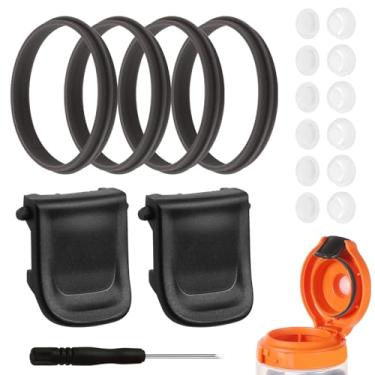 Imagem de Substituição de tampa de garrafa de água para garrafa de água Gatorade Gx, peça de reposição de vedação de tampa de silicone, equipamento de garrafa de água para Gatorade