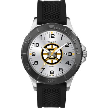 Imagem de Relógio gamer masculino Timex NHL 42 mm. Boston Bruins