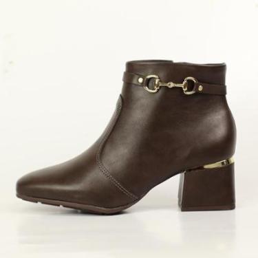 Imagem de Bota Modare Cano Curto Aplicacao Metalica Fivela-Feminino