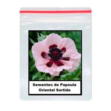 Imagem de 50 Sementes de Papoula Oriental Sortida - ISLA