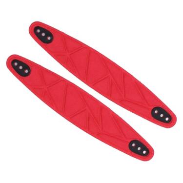 Imagem de Diyeeni 2pcs Fone de Ouvido Tampa para a Cabeça para Arctis Nova 7 7p 7x, Protetor de Almofada de Fábrica de Tecido de Substituição Também Se Encaixa para Arctis Nova 1 1p 1x 3 5 (Vermelho)