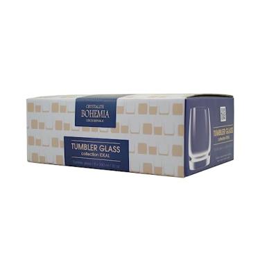 Imagem de JG 6PÇ COPO UÍSQUE BOHEMIA IDEAL CRISTAL 290ml 9x8x8cm TRANSPARENTE