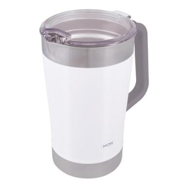 Imagem de Jarra Térmica Inox 1,9l Branca - Frio Quente Alça Jug