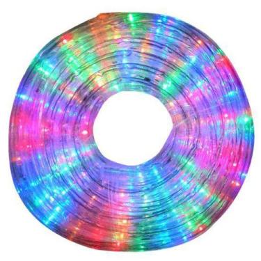 Imagem de Mangueira Iluminada 162 Leds Pisca Colorido 110V 10M - Gruposhopmix